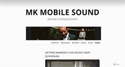 Desktop Screenshot of mkmobilesound.com